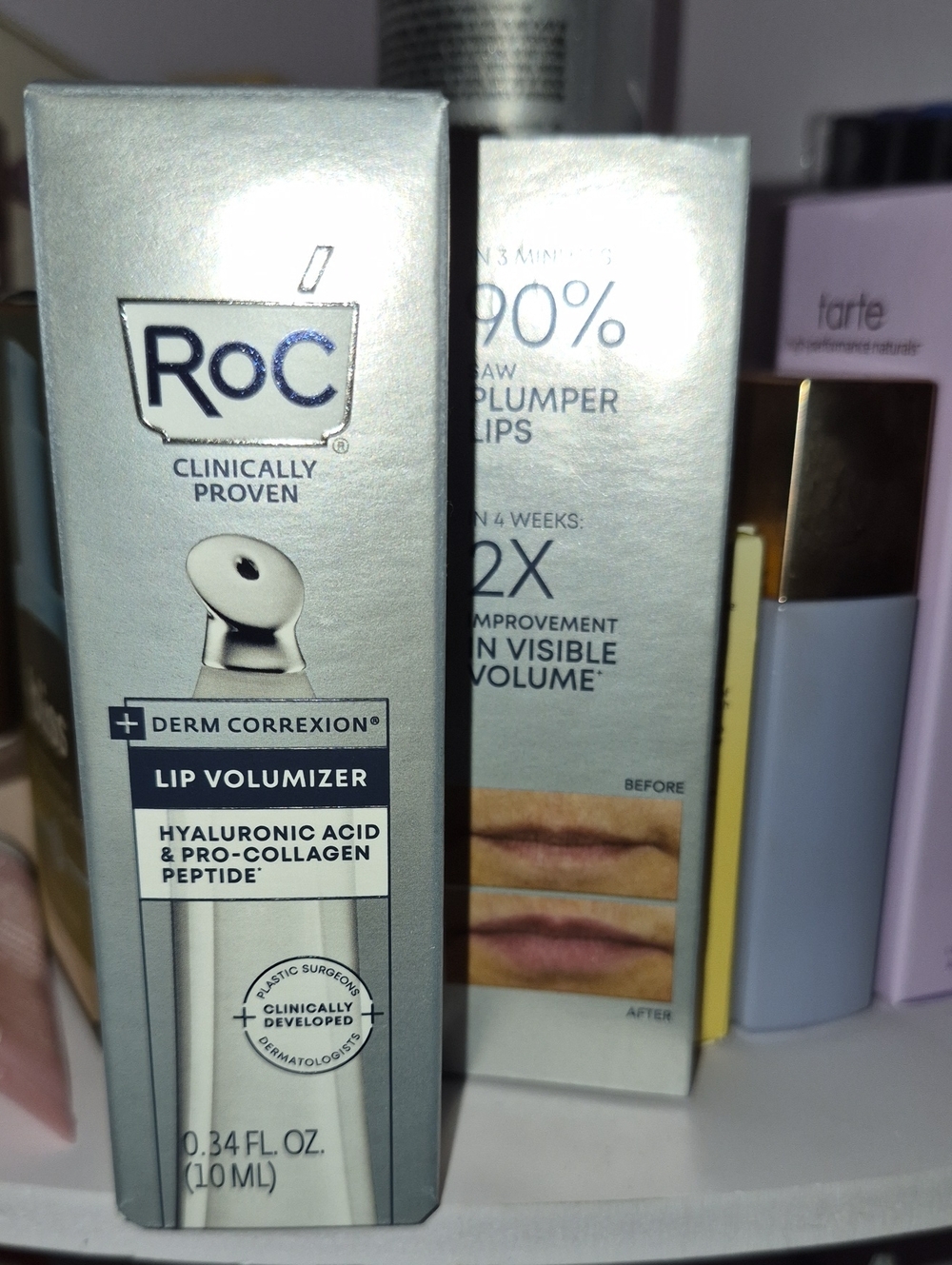 Lip Volumizer Hyaluronic Acid Lip Plumper - RoC Nwt